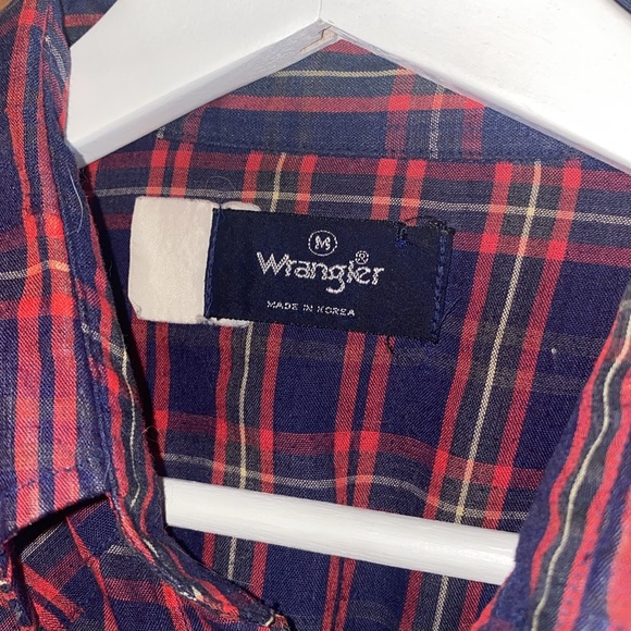 VINTAGE WRANGLER PEARL SNAP SHIRT - Picture 2 of 6